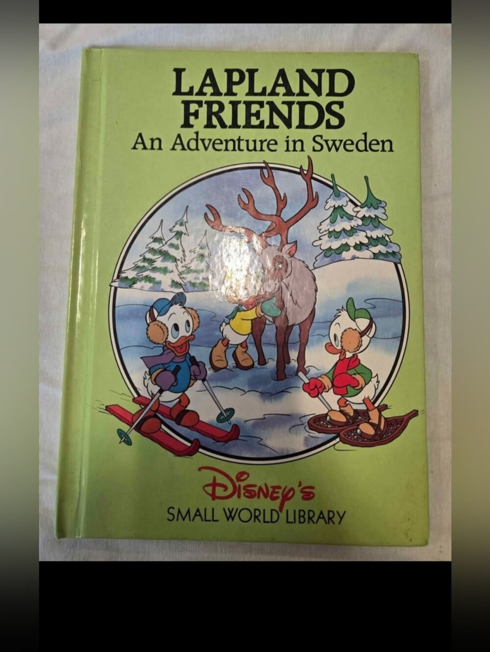 Disney Lapland Friends Hardcover Book in Light Green